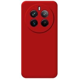 Funda Silicona Líquida Ultra Suave para Realme 12 Pro 5G / 12 Pro Plus 5G color Rojo 2