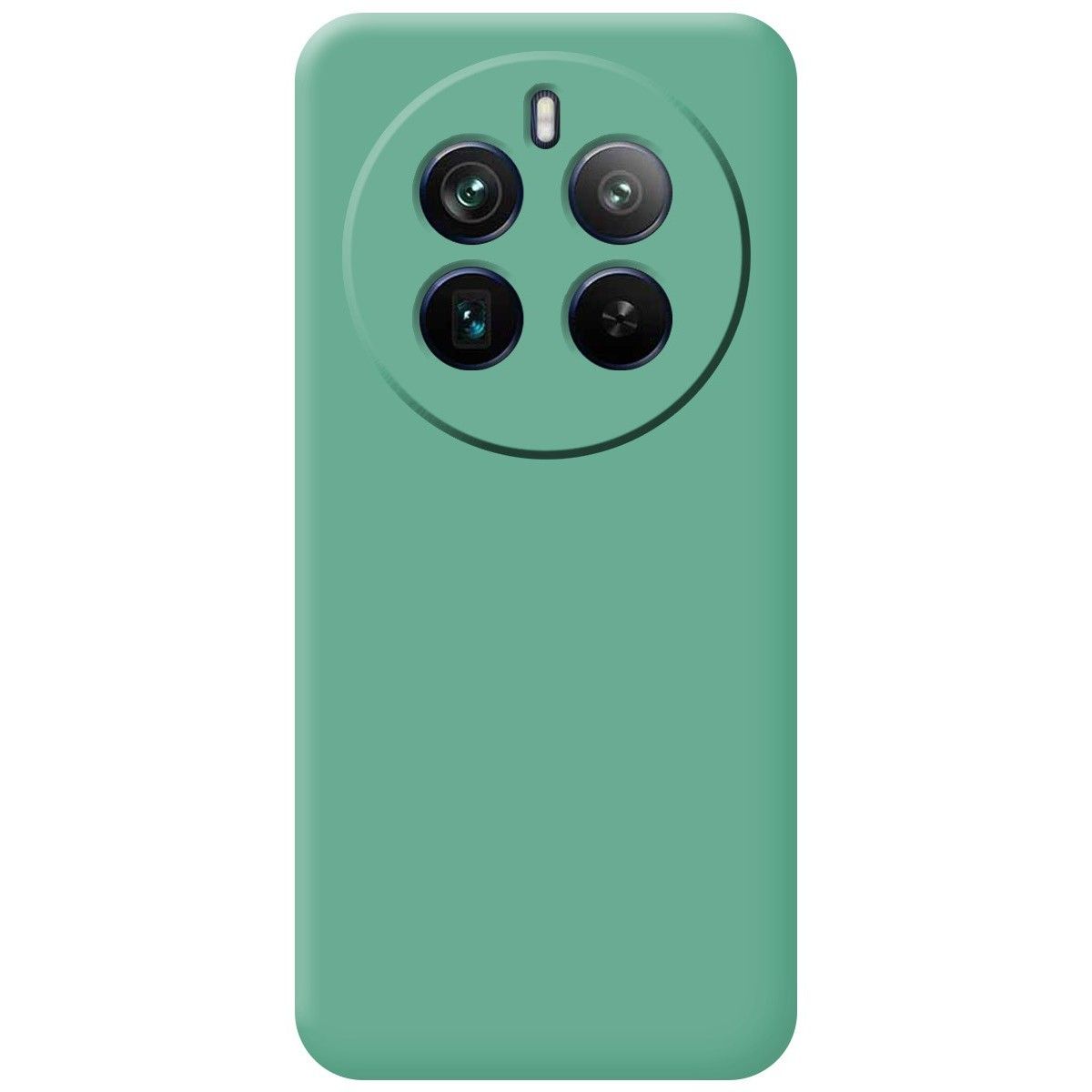 Funda Silicona Líquida Ultra Suave para Realme 12 Pro 5G / 12 Pro Plus 5G color Verde