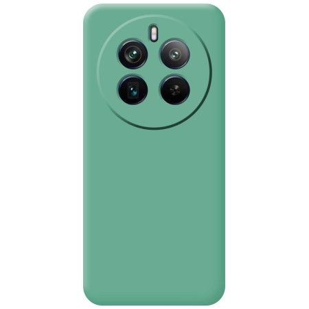 Funda Silicona Líquida Ultra Suave para Realme 12 Pro 5G / 12 Pro Plus 5G color Verde