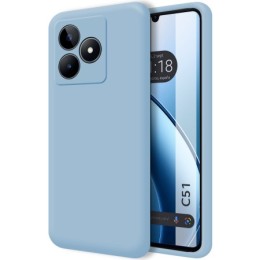 Funda Silicona Líquida Ultra Suave para Realme C51 Color Azul