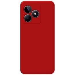 Funda Silicona Líquida Ultra Suave para Realme C51 Color Roja 2