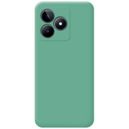 Funda Silicona Líquida Ultra Suave para Realme C51 Color Verde 2