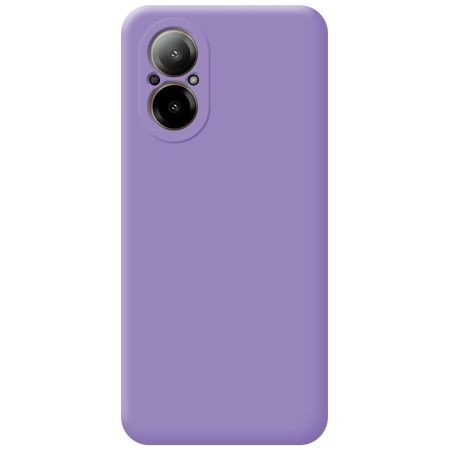 Funda Silicona Líquida Ultra Suave para Realme C67 4G color Morada