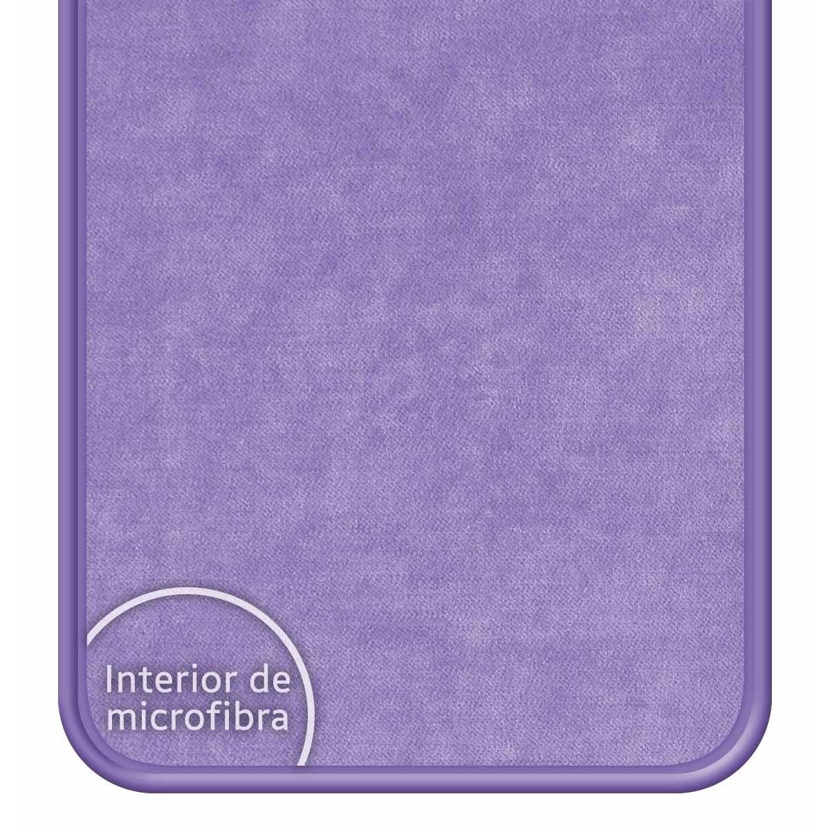 Funda Silicona Líquida Ultra Suave para Realme C67 4G color Morada