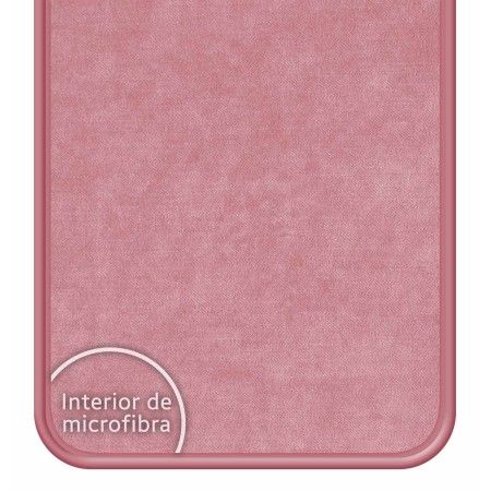 Funda Silicona Líquida Ultra Suave para Realme C67 4G color Rosa