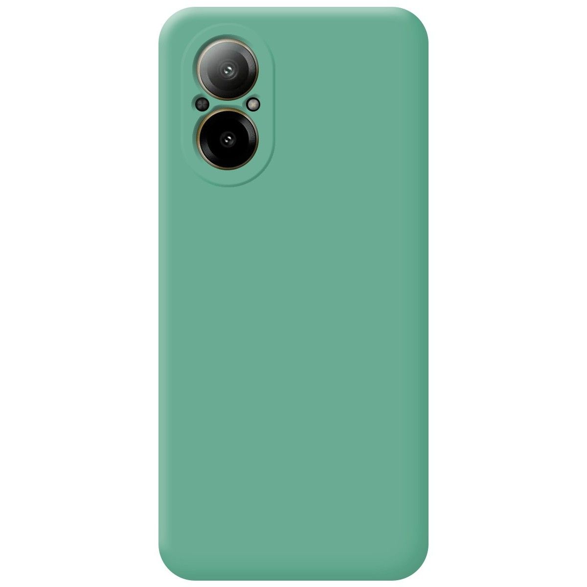 Funda Silicona Líquida Ultra Suave para Realme C67 4G color Verde