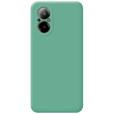 Funda Silicona Líquida Ultra Suave para Realme C67 4G color Verde