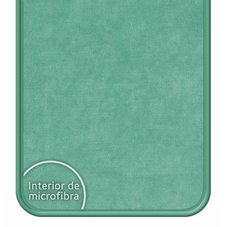 Funda Silicona Líquida Ultra Suave para Realme C67 4G color Verde