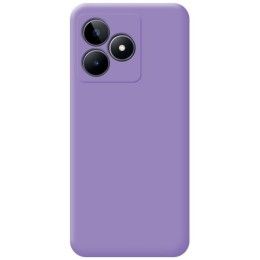 Funda Silicona Líquida Ultra Suave para Realme Note 50 Color Morada 2