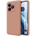 Funda Silicona Líquida Ultra Suave para Realme Note 50 Color Rosa