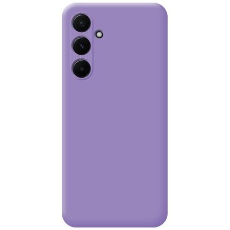 Funda Silicona Líquida Ultra Suave para Samsung Galaxy A35 5G color Morada