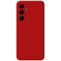 Funda Silicona Líquida Ultra Suave para Samsung Galaxy A35 5G color Roja 2