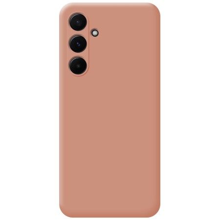 Funda Silicona Líquida Ultra Suave para Samsung Galaxy A35 5G color Rosa