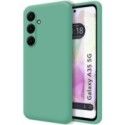 Funda Silicona Líquida Ultra Suave para Samsung Galaxy A35 5G color Verde