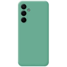 Funda Silicona Líquida Ultra Suave para Samsung Galaxy A35 5G color Verde 2
