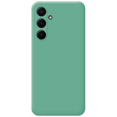 Funda Silicona Líquida Ultra Suave para Samsung Galaxy A35 5G color Verde
