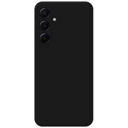 Funda Silicona Líquida Ultra Suave para Samsung Galaxy A55 5G color Negra 2