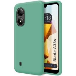 Funda Silicona Líquida Ultra Suave para Zte Blade A33s color Verde