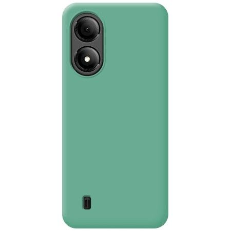 Funda Silicona Líquida Ultra Suave para Zte Blade A33s color Verde