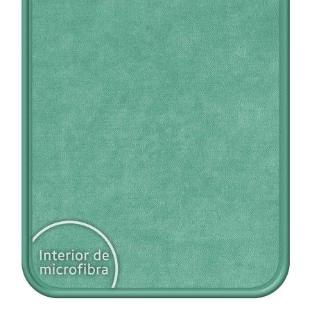 Funda Silicona Líquida Ultra Suave para Zte Blade A33s color Verde