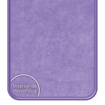 Funda Silicona Líquida Ultra Suave para Zte Blade A53 color Morada