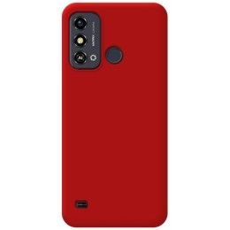 Funda Silicona Líquida Ultra Suave para Zte Blade A53 color Roja 2