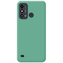 Funda Silicona Líquida Ultra Suave para Zte Blade A53 color Verde 2