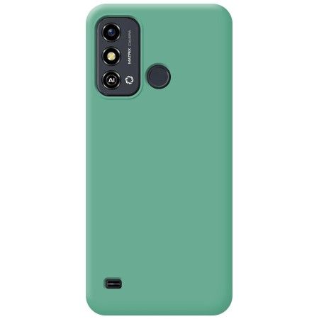 Funda Silicona Líquida Ultra Suave para Zte Blade A53 color Verde