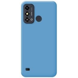 Funda Silicona Líquida Ultra Suave para Zte Blade A53 Plus color Azul 2