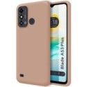 Funda Silicona Líquida Ultra Suave para Zte Blade A53 Plus color Rosa