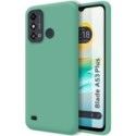 Funda Silicona Líquida Ultra Suave para Zte Blade A53 Plus color Verde