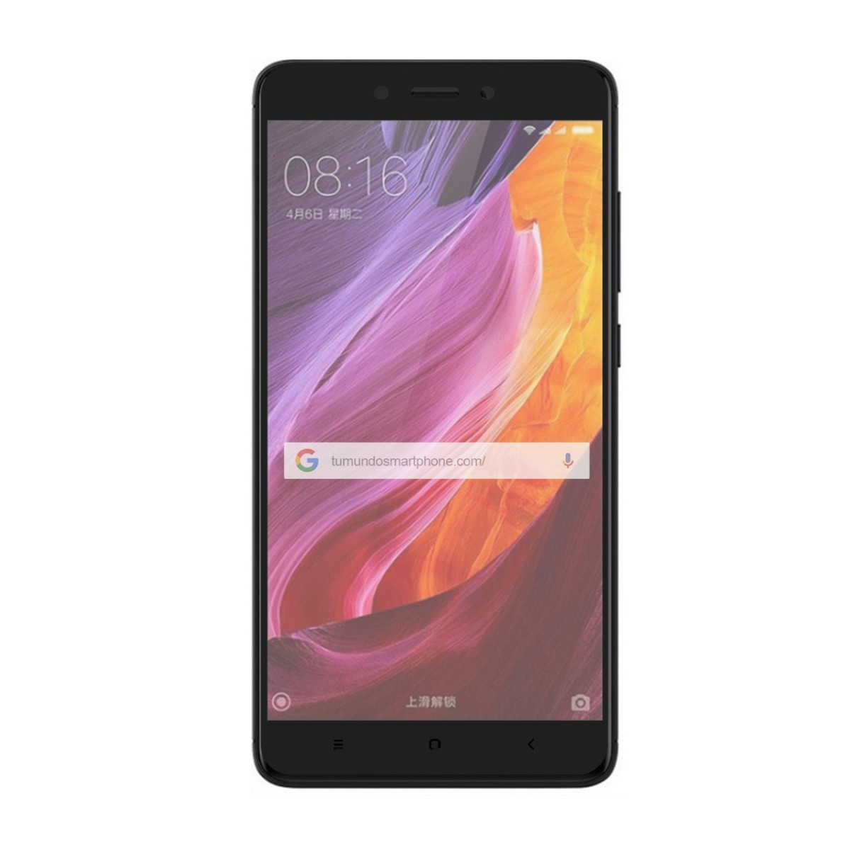 Protector Cristal Templado Completo Full Glue Negro para Xiaomi Redmi Note 4X / 4 Version Global Vidrio