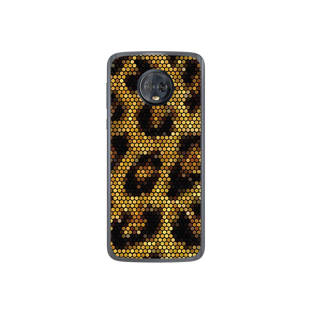 Funda Gel Tpu para Motorola Moto G6 Diseño Leopardo Dibujos