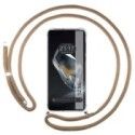Funda Colgante Transparente para Oneplus 12 5G con Cordon Camel