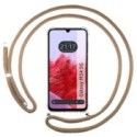 Funda Colgante Transparente para Samsung Galaxy M34 5G con Cordon Camel
