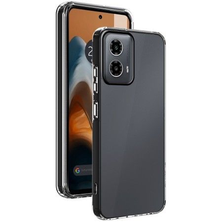 Funda Híbrida (PC + Tpu) Transparente para Motorola Moto G34 5G