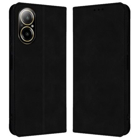 Funda Libro de Polipiel con tarjetero para Realme C67 4G color Negra