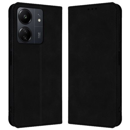 Funda Libro de Polipiel con tarjetero para Xiaomi Redmi 13C color Negra