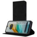 Funda Libro de Polipiel con tarjetero para Zte Blade A53 Plus color Negra