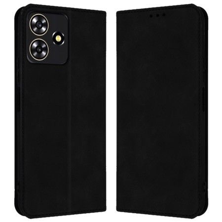 Funda Libro de Polipiel con tarjetero para Zte Blade V50 Design 4G color Negra