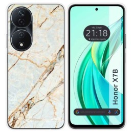 Funda Silicona para Huawei Honor X7b diseño Mármol 13 Dibujos