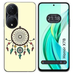 Funda Silicona para Huawei Honor X7b diseño Atrapasueños Dibujos