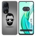 Funda Silicona para Huawei Honor X7b diseño Barba Dibujos