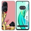Funda Silicona para Huawei Honor X7b diseño Brochas Dibujos