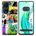 Funda Silicona para Huawei Honor X7b diseño Comic Dibujos