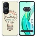Funda Silicona para Huawei Honor X7b diseño Creativity Dibujos