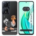 Funda Silicona Transparente para Huawei Honor 90 Smart 5G diseño Avestruz Dibujos