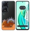 Funda Silicona Transparente para Huawei Honor 90 Smart 5G diseño Bufalo Dibujos