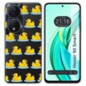Funda Silicona Transparente para Huawei Honor 90 Smart 5G diseño Pato Dibujos