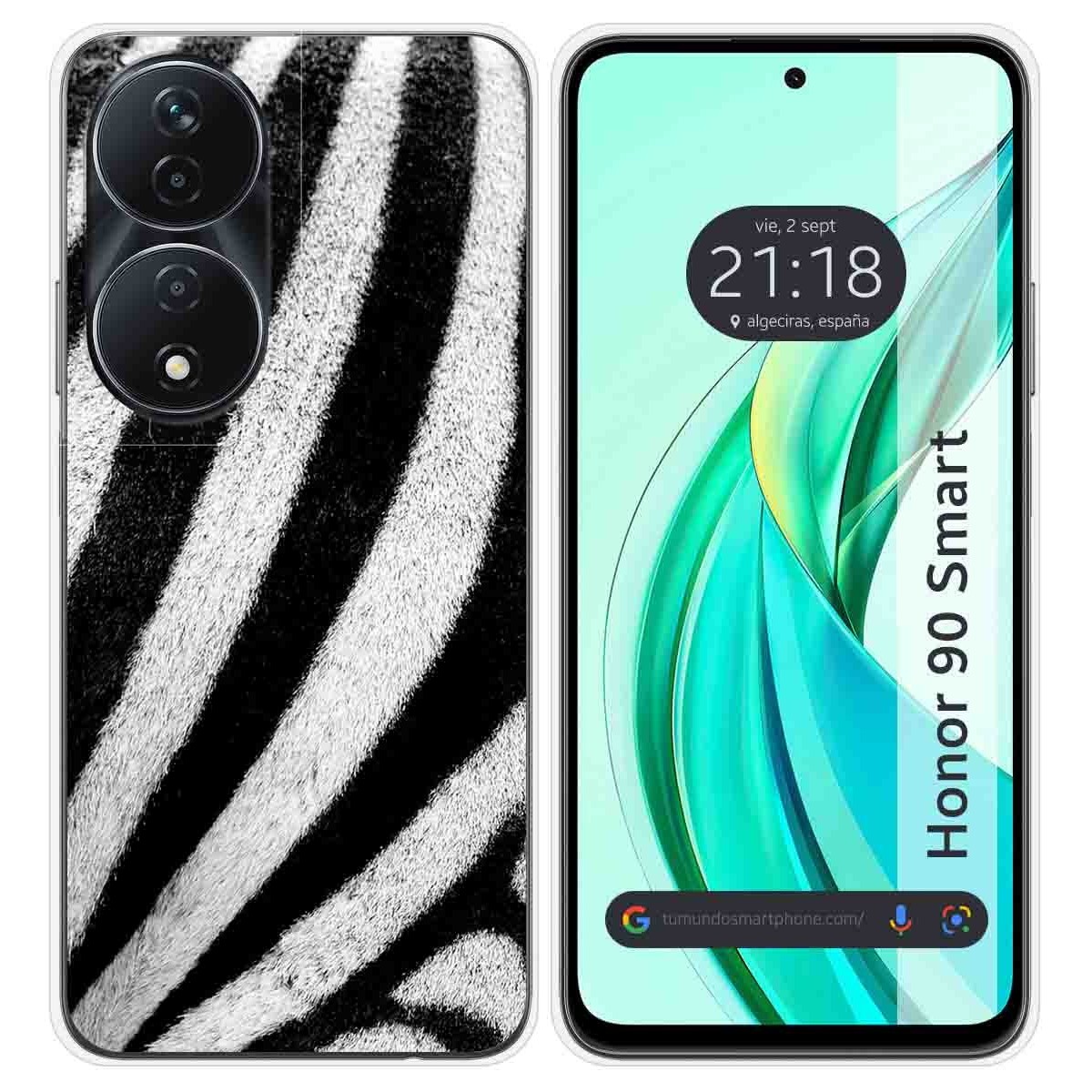 Funda Silicona para Huawei Honor 90 Smart 5G diseño Animal 02 Dibujos